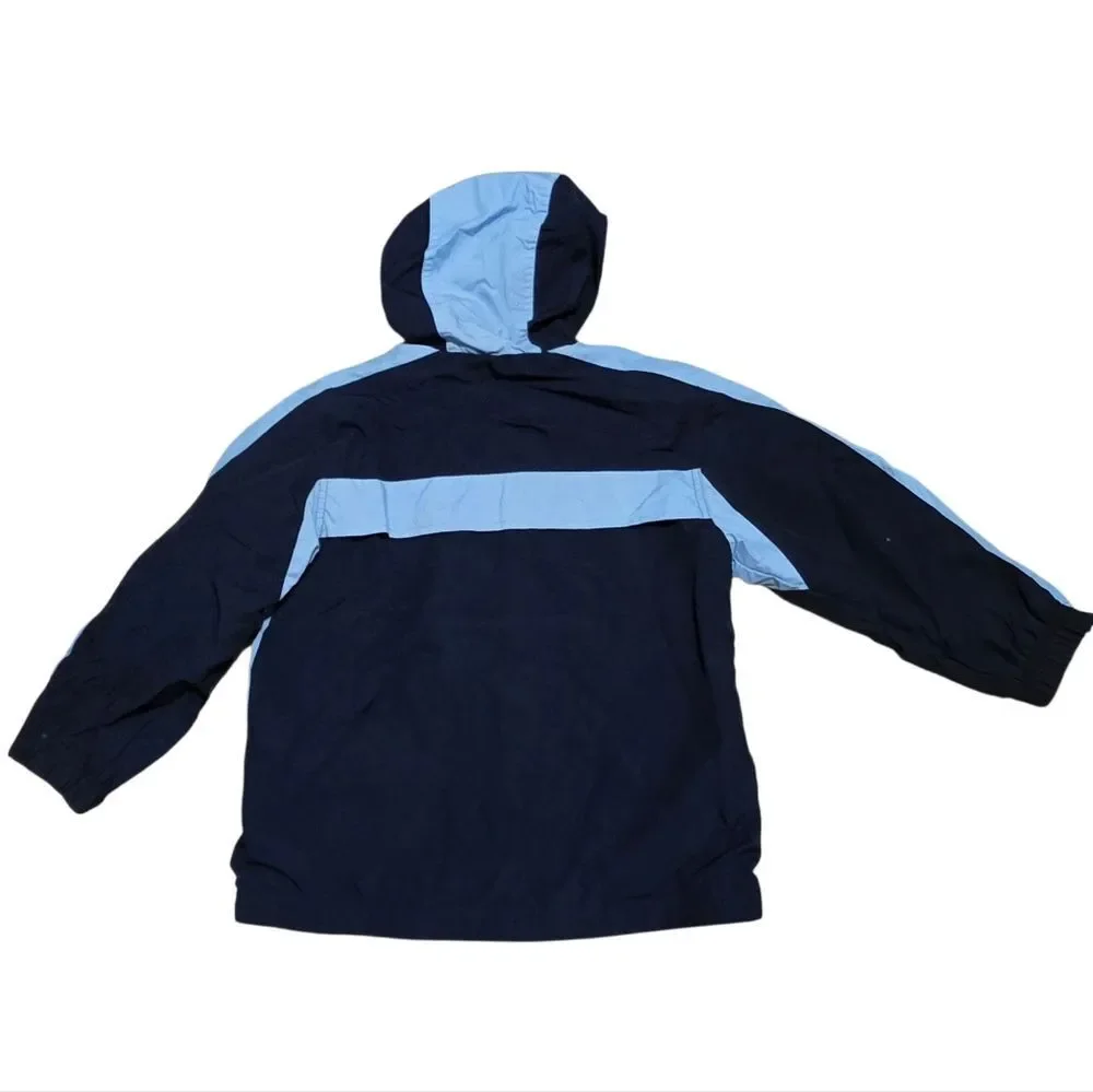 The Children's Place Navy and Light Blue Hooded Raincoat